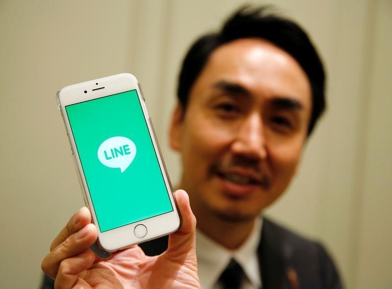 Japan’s Line Corp swings to first-half profit as ad revenue soars