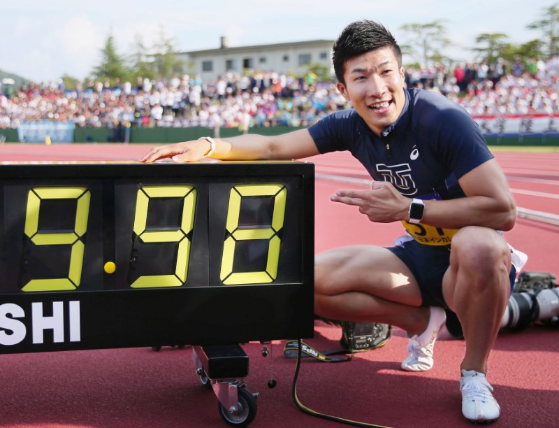 Sprinter Kiryu offers Japan 2020 hopes by dipping under 10