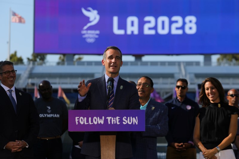 Olympics: LA to benefit from more time to prepare for Games: Garcetti