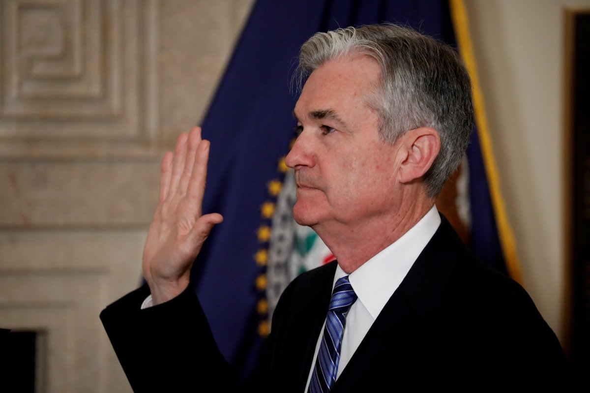 Market volatility, budget deficits pose test for Fed’s Powell