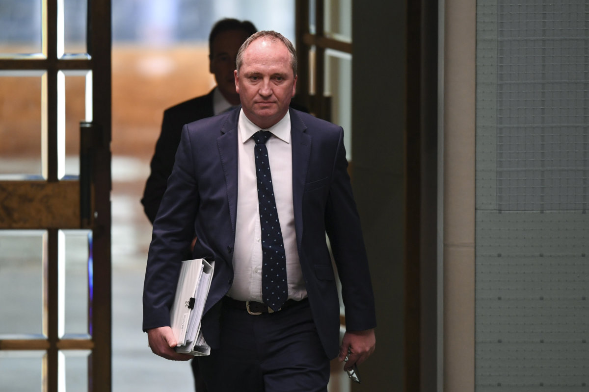 Two-thirds of Australians want deputy PM to resign over sex scandal: poll