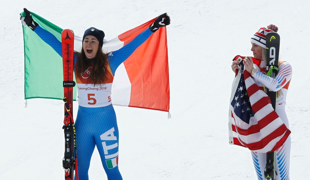 Alpine Skiing: Golden, garrulous Goggia wins Italian hearts