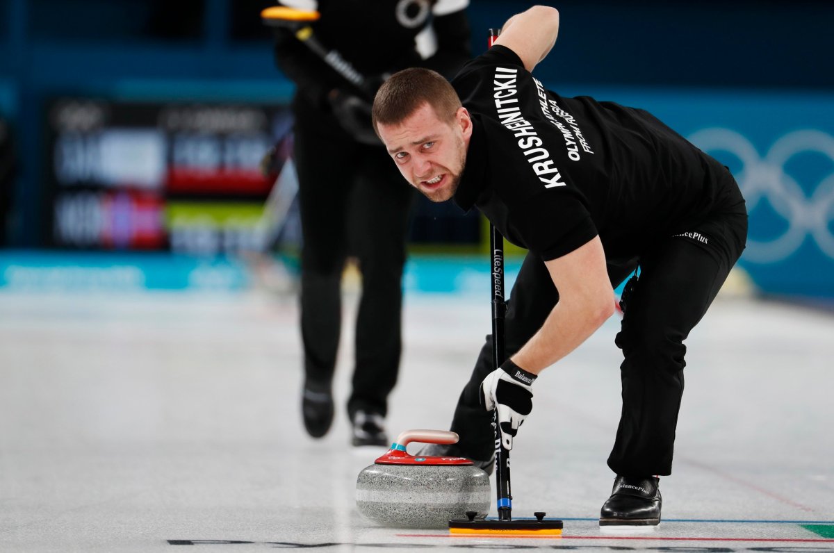 Hearing in Russia curler case canceled, says CAS