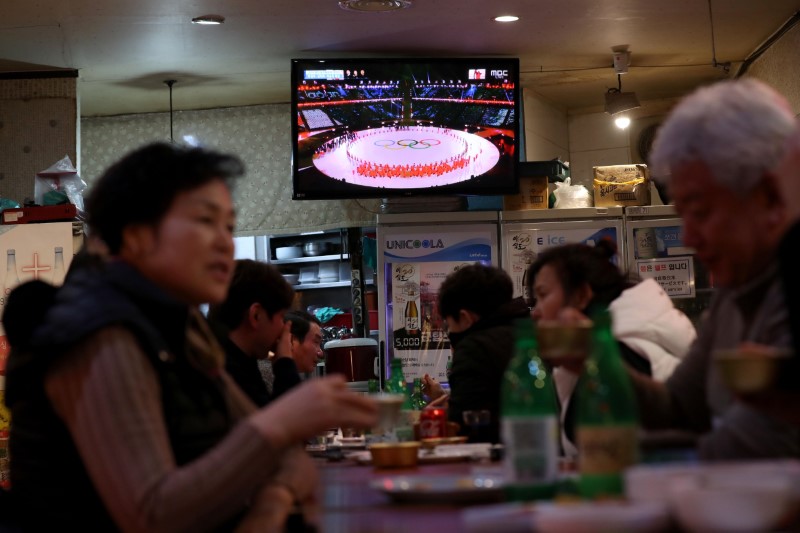 South Korea says Olympics likely boosted first-quarter GDP year-on-year