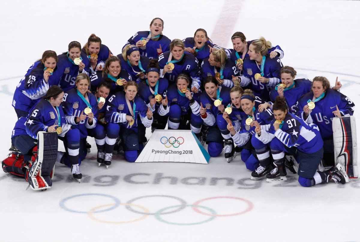 Ice hockey: Pay row helped forge gold medal team: U.S. captain Duggan