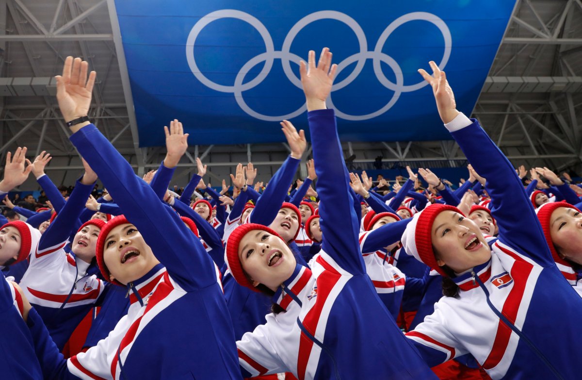 Olympics: Kim’s cheer squad ‘charm offensive’