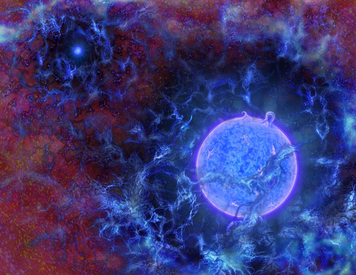 Evidence of universe’s earliest-known stars detected