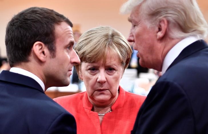 Trump, Merkel and Macron concerned about Putin’s nuclear comments: White