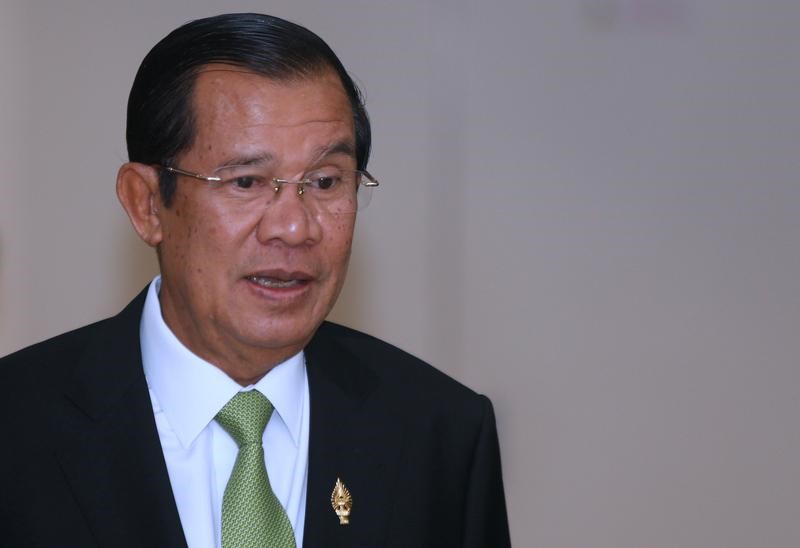 Cambodia PM accuses United States of lying over aid cut