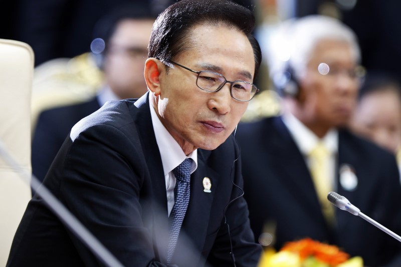 Former South Korean president Lee summoned over bribery allegations