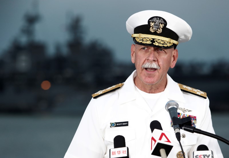 U.S. Pacific Fleet commander says China’s military budget lacks transparency