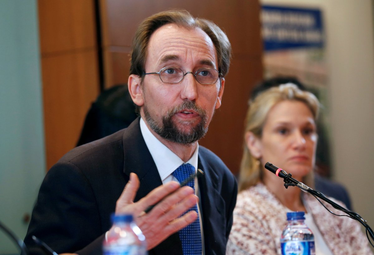 U.N. rights chief attacks EU and US over migrants and Dreamers