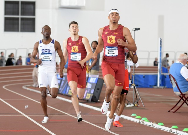 Athletics: U.S. student Norman breaks world indoor 400m record