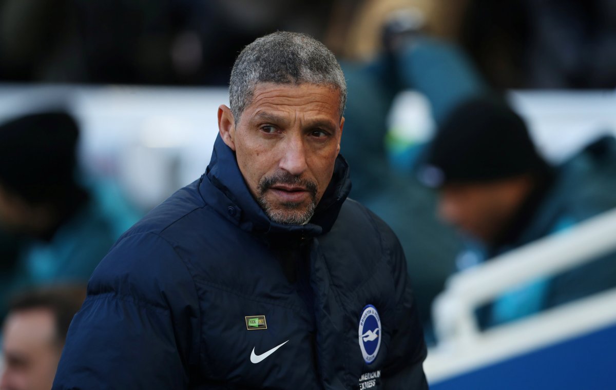 Hughton to field strongest Brighton team at Man United in FA Cup