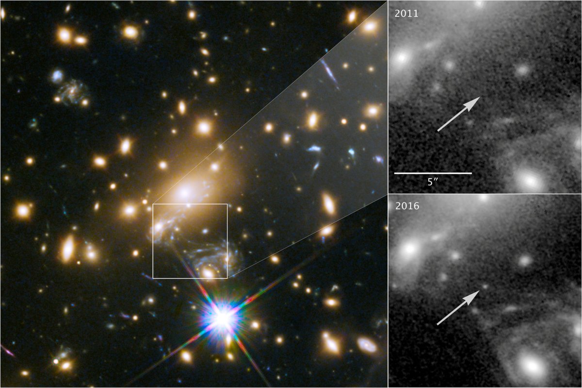 Most distant star ever detected sits halfway across the universe