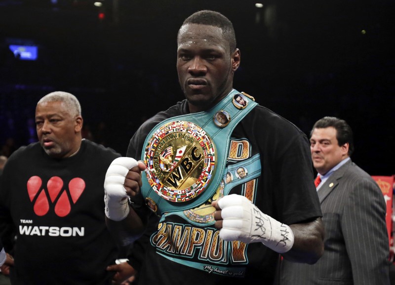 Wilder says ready to fight Joshua in Britain