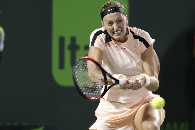 Kvitova, Konta suffer early exits in Charleston