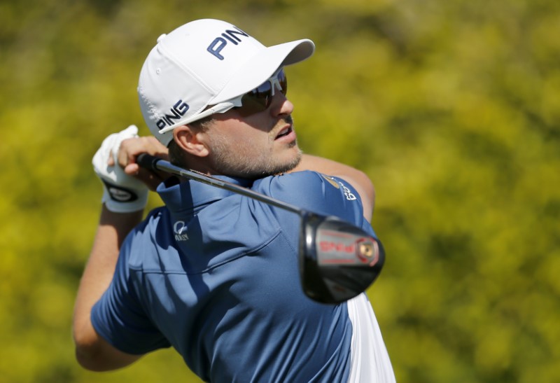 Cook stifles nerves to hit nice first tee shot at Masters