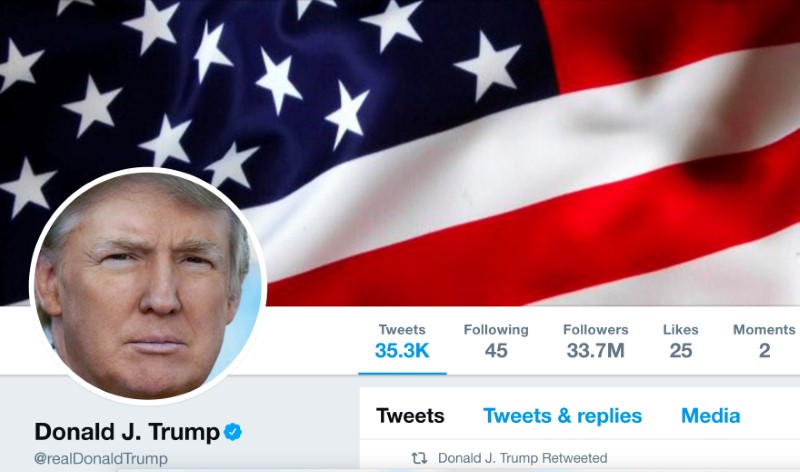 U.S. appeals against ruling that Trump could not block Twitter followers