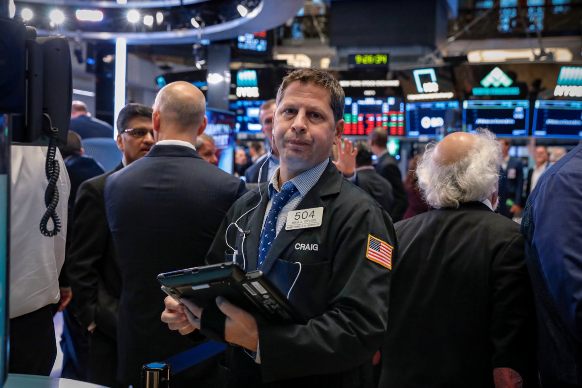 Wall Street flat as looming tariffs offset gains in financials