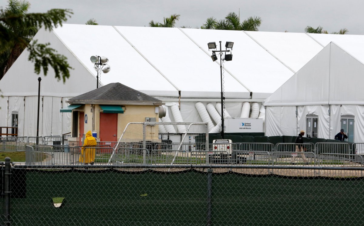 First stop for migrant kids: For-profit detention center