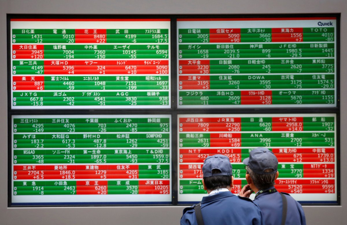 Asian stocks retreat as lackluster China, U.S. data weigh