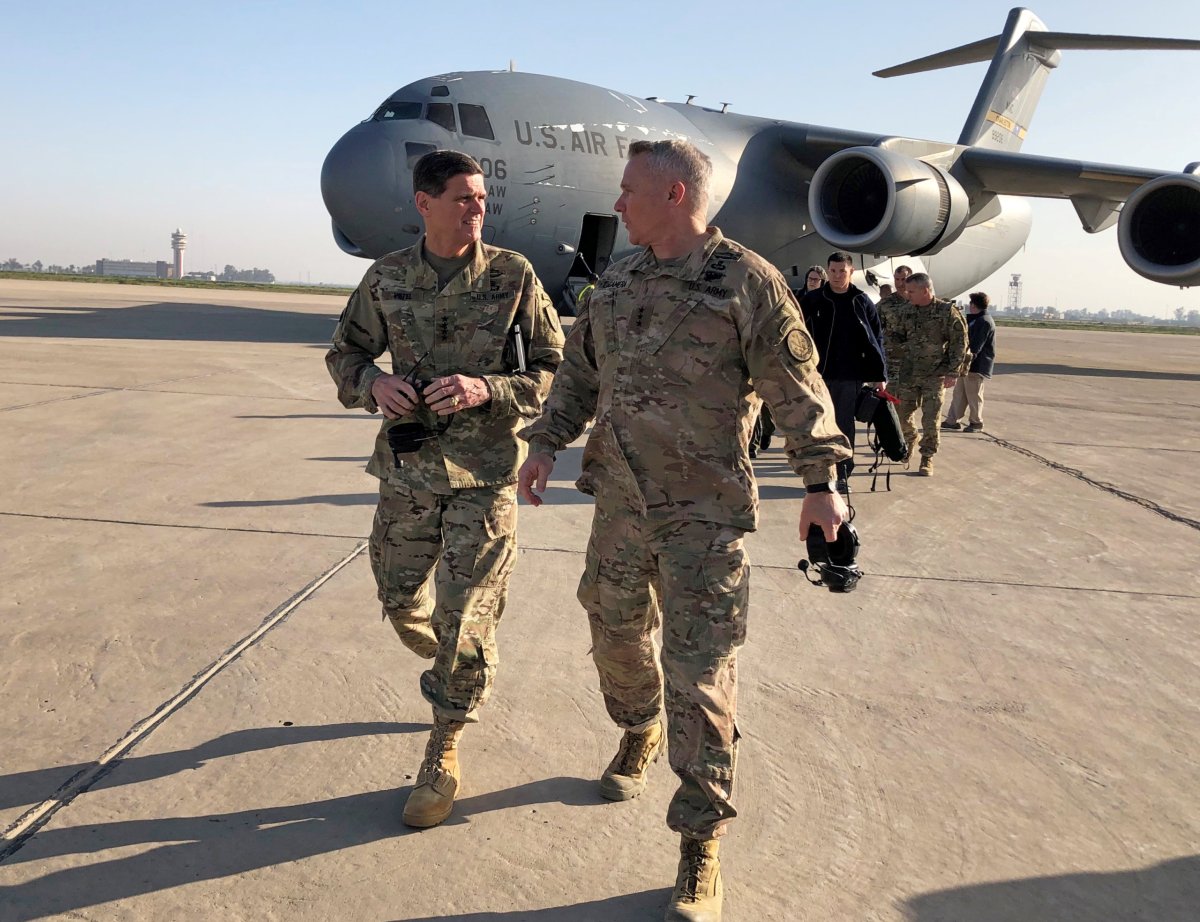 In Iraq visit, U.S. general eyes longer-term Islamic State threat