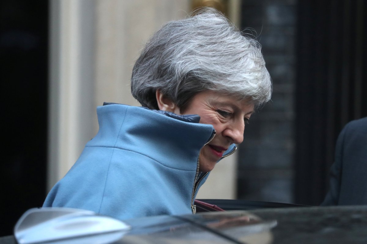 Some UK Conservative lawmakers warn PM May they are ready to back Brexit delay