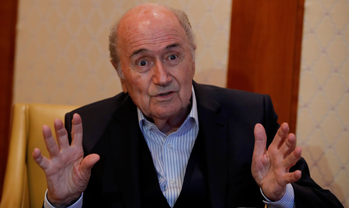 Former FIFA boss Blatter says money risks ruining the sport