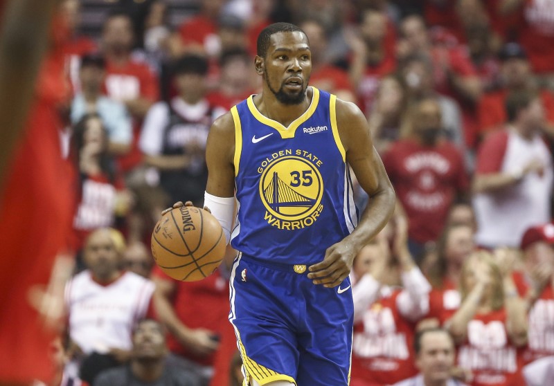 Report: Durant out for Game 1 of West finals