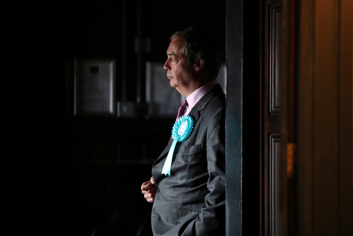 UK’s Brexit Party maintains big lead in EU election poll