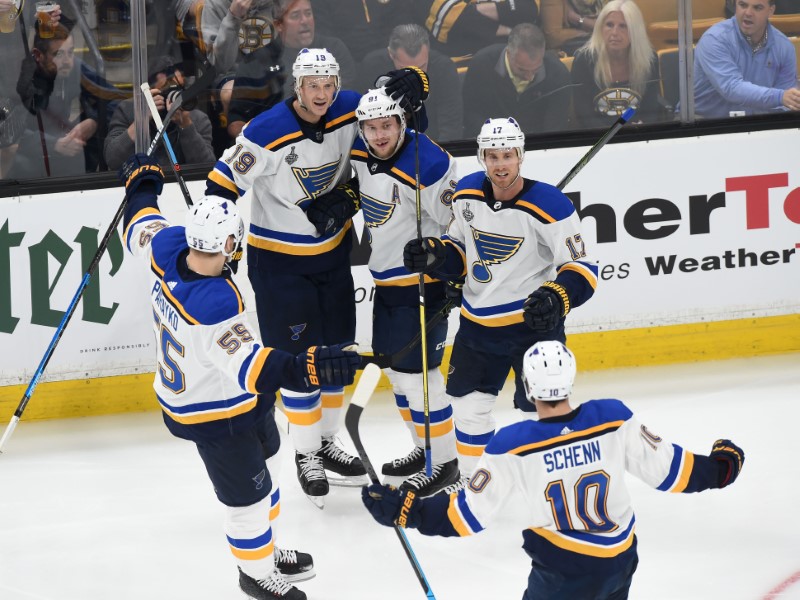 Blues look to get back on their feet in Game 2