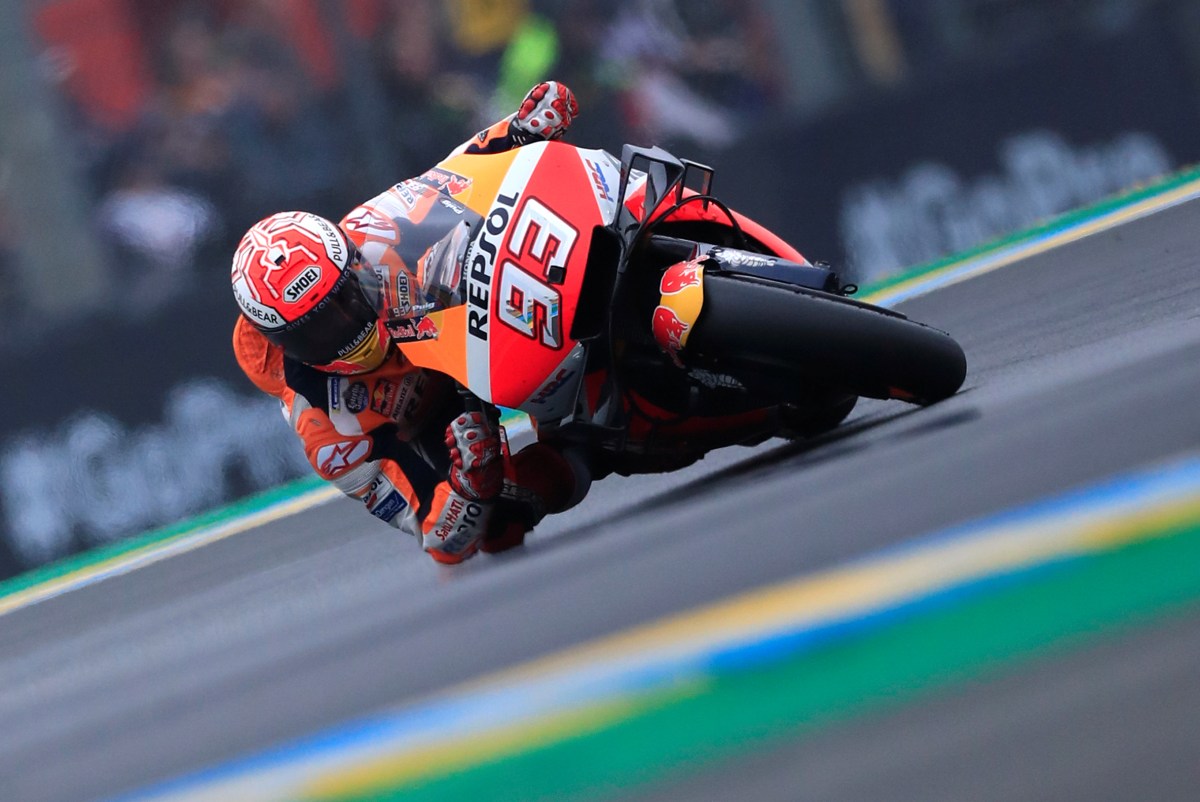 Motorcycling: Marquez smashes lap record to take pole in Italy