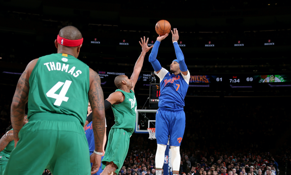 NBA trade rumors: Carmelo Anthony to Celtics or Lakers?