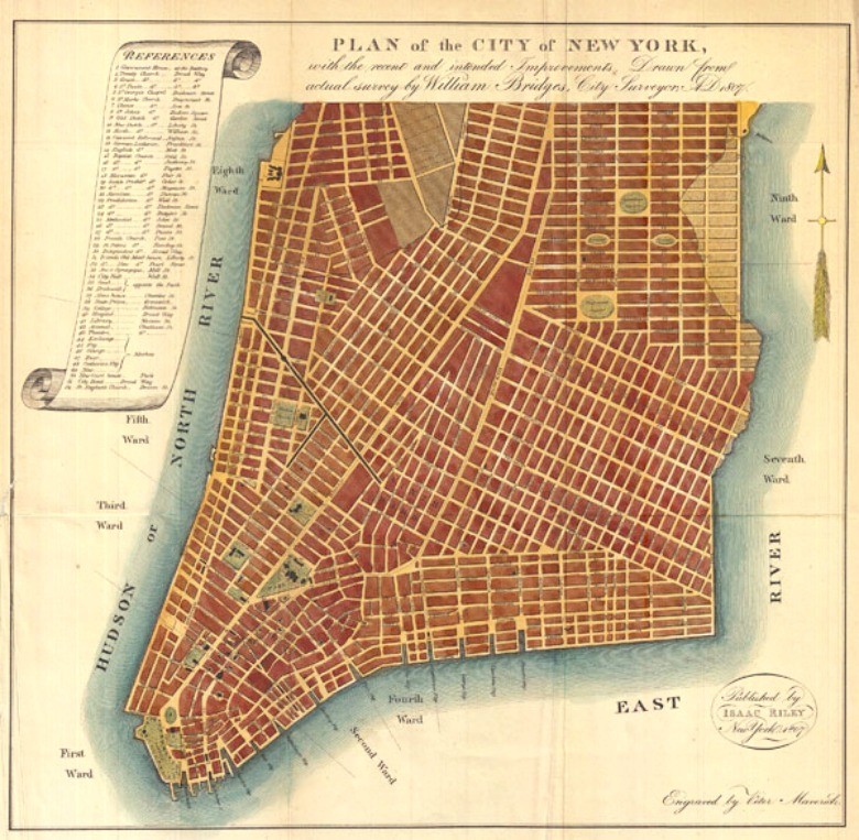 204 years ago today, the Manhattan Street Grid became official