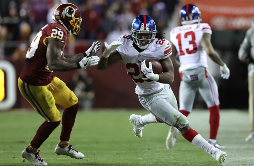 Giants Paul Perkins will play in first ever cold-weather game Sunday