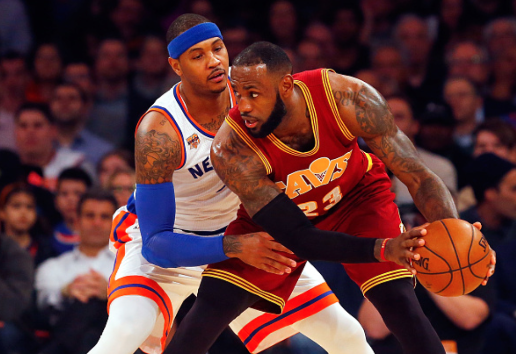 Knicks, Cavaliers have been in talks to trade Carmelo Anthony: Sources