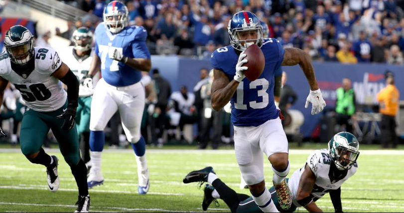Cap expert sees value in Giants signing Odell Beckham … now