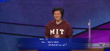 MIT student wins Jeopardy with ‘Who is the Spiciest Memelord?’