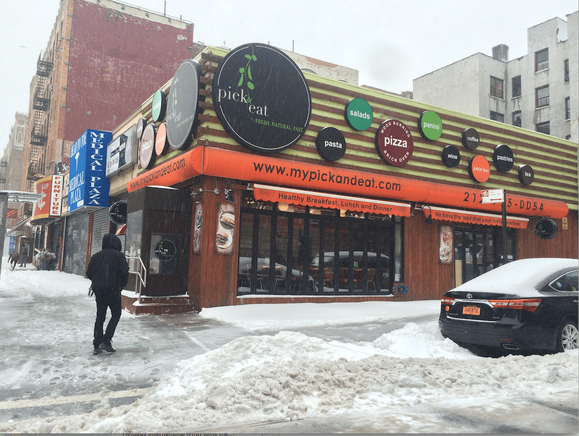 Amid Winter Storm Stella, Upper Manhattan eatery delivers in extreme weather