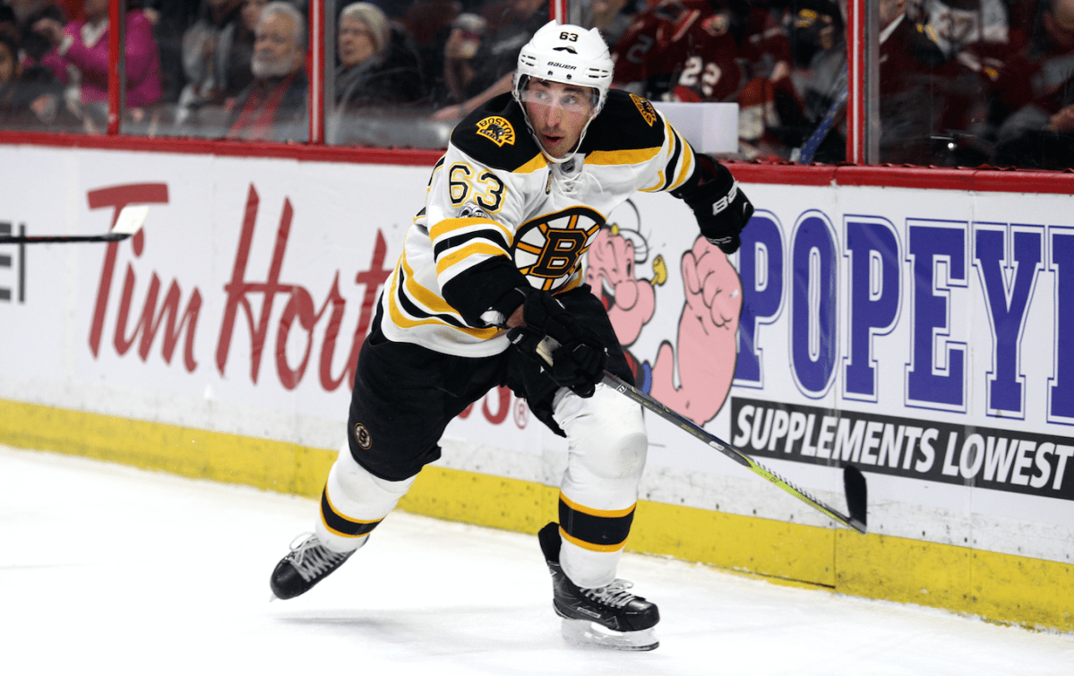 Bruins’ Brad Marchand is making a strong push for Hart Trophy