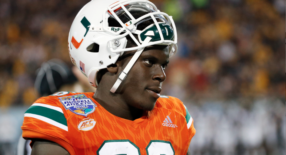 Source: Giants to work out David Njoku in April