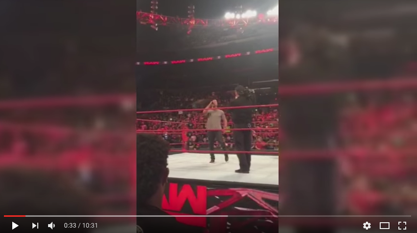 What did The Rock say to CM Punk in phone call on RAW? (YouTube video)
