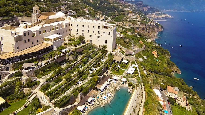 Monastero Santa Rosa is an adults-only paradise on the Amalfi Coast.