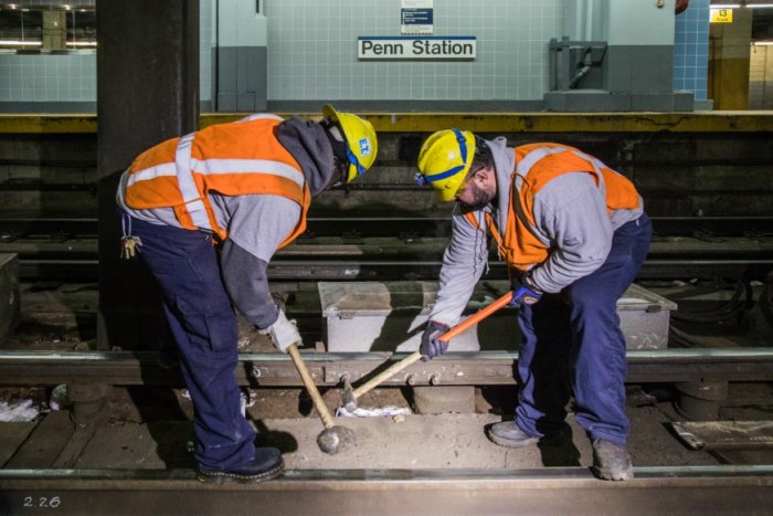 Penn Station repairs moving along as scheduled, Amtrak chief engineer says one month into the five-month work.