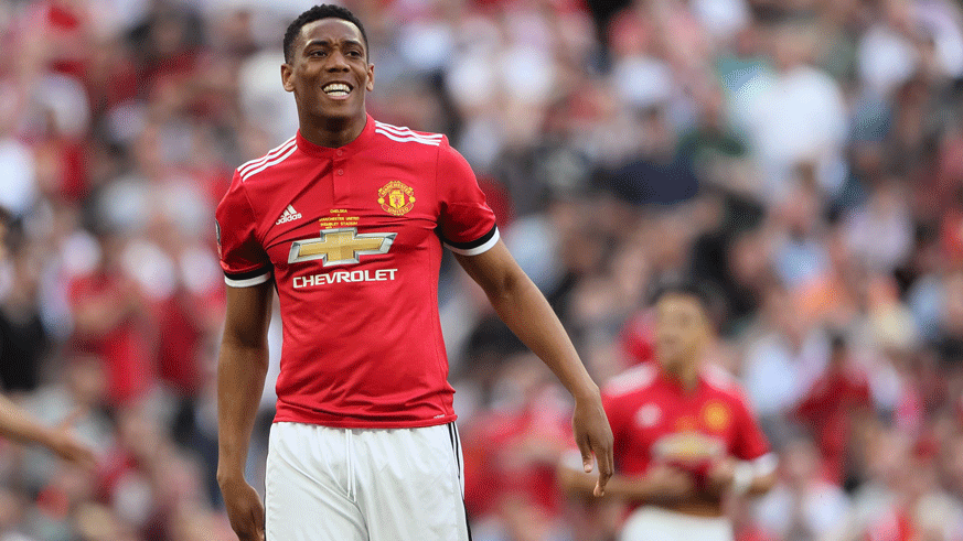 Anthony Martial of Manchester United. (Photo: Getty Images)