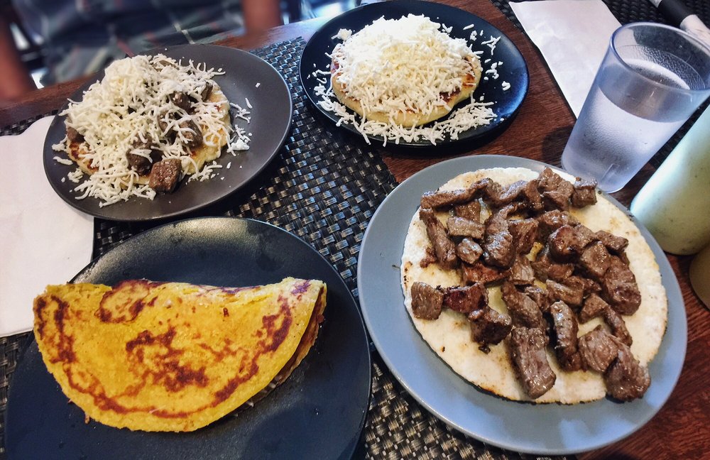 The spread at Arepa Lady. Credit: Roshen W., Yelp