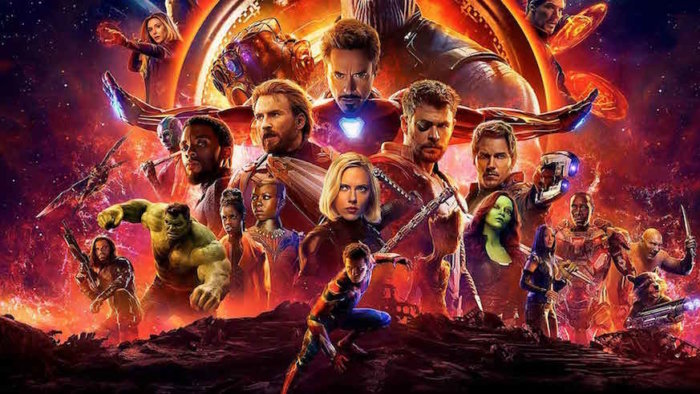 There are too many characters in this illustration for Avengers: Infinity War.