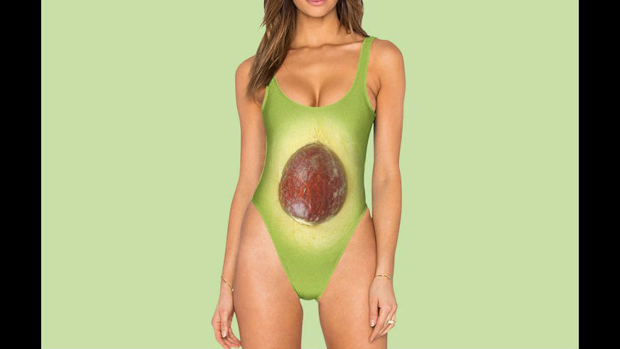 avocado bathing suit