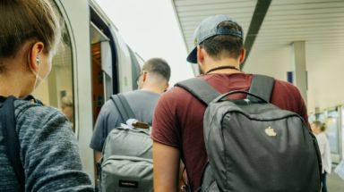 The Grumble: Backpacks on the subway